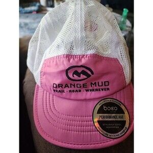 BOCO Gear Hat Womens Pink  StapBack Colorful Runners Performance Hat One Size